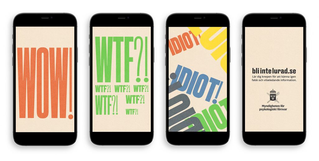 fyra-mobiltelefoner-med-reklam-wow-wtf-idiot-bli-inte-lurad